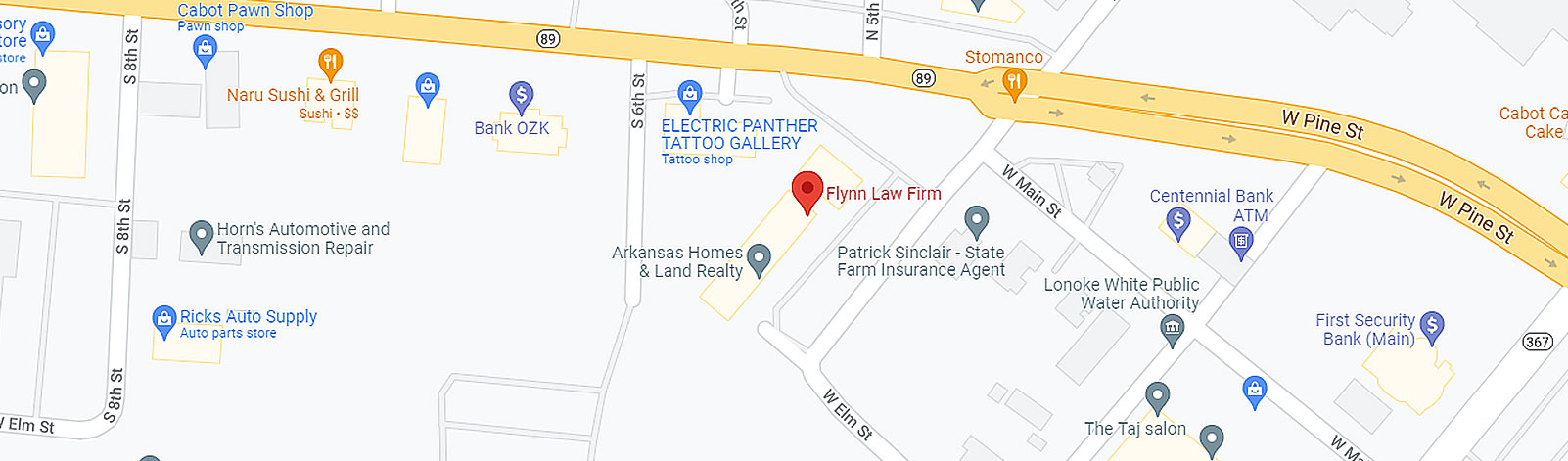 Click to activate map